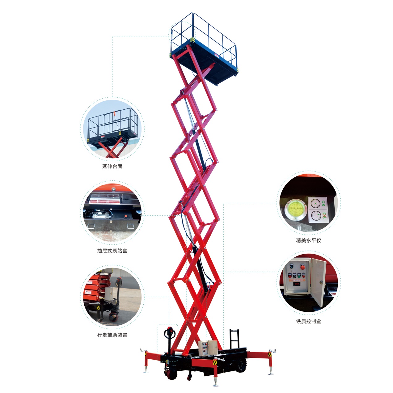 自行移動(dòng)剪叉式高空作業(yè)平臺(tái)
